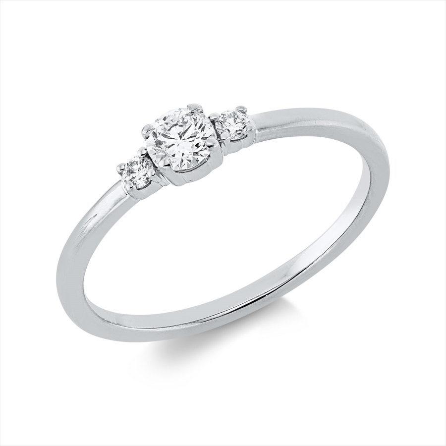 Ring 4er-Krappe 18 kt GG
