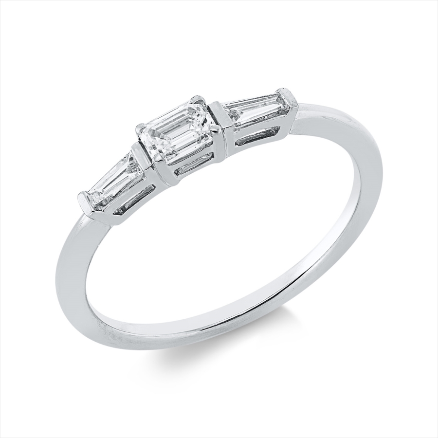 Ring 4er-Krappe 18 kt GG