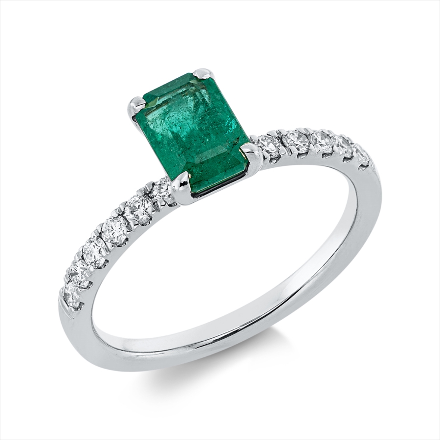 Ring 4er-Krappe 18 kt GG
