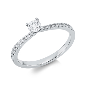 Ring 4er-Krappe 14 kt GG