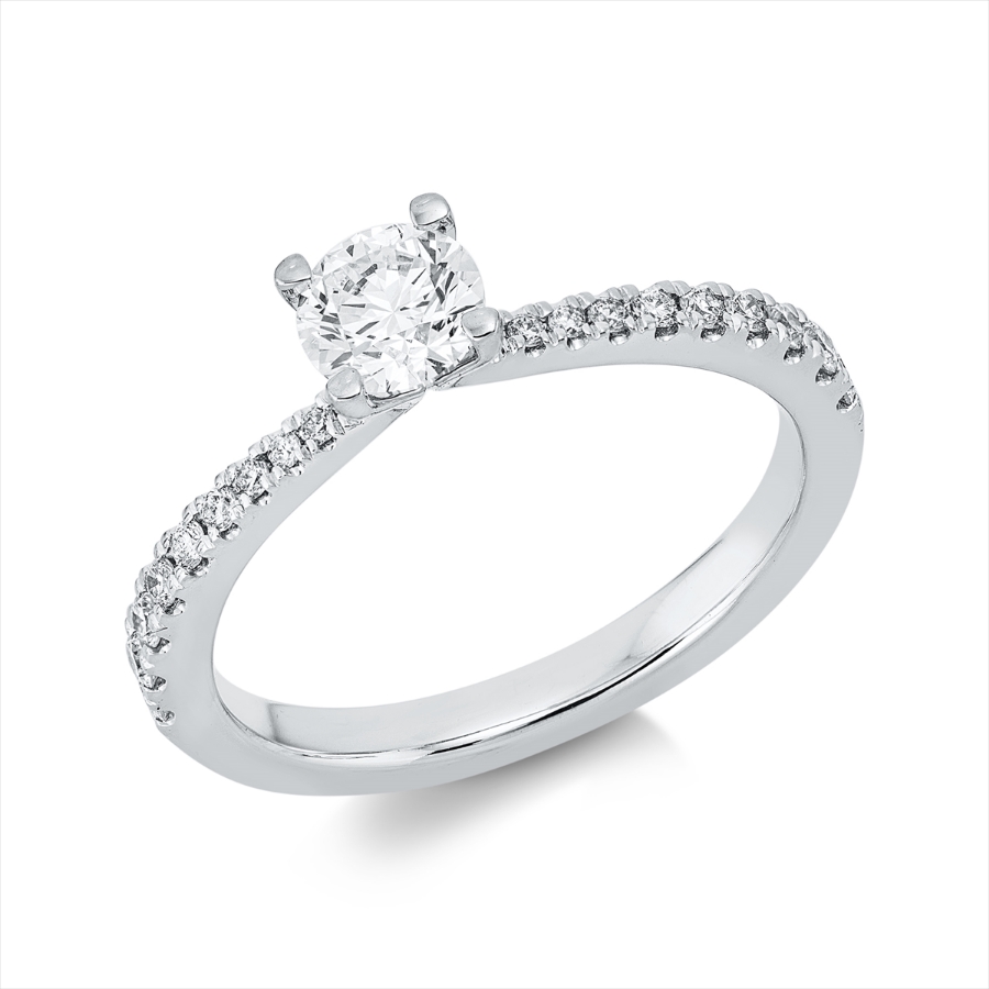 Ring 4er-Krappe 18 kt WG, GIA6511857459
