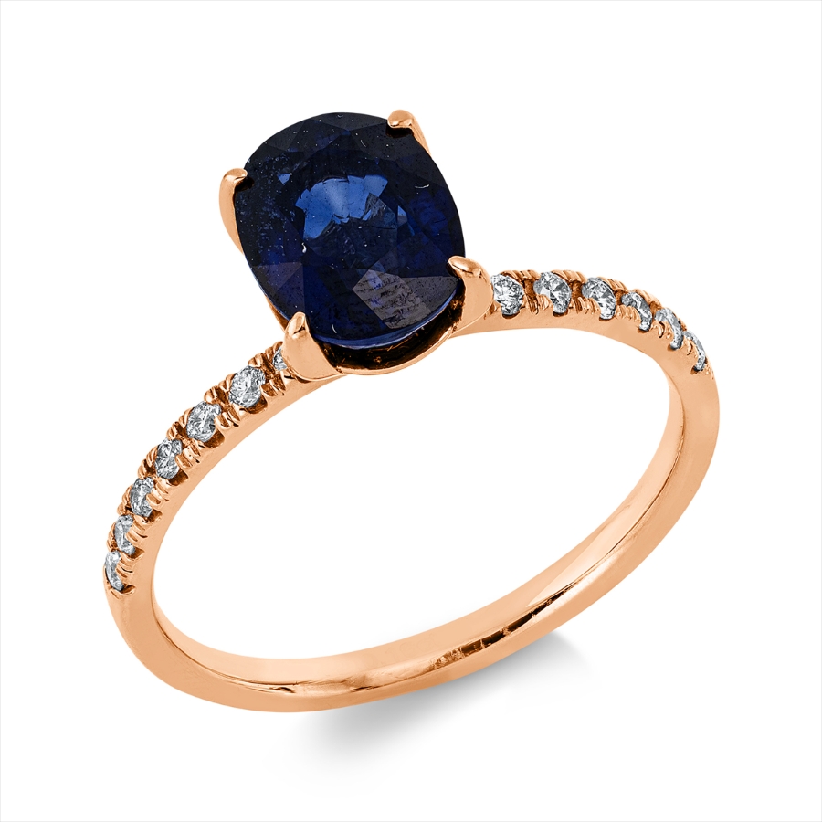 Ring 4er-Krappe 18 kt RG