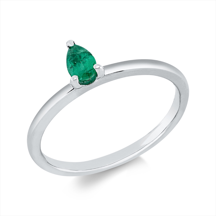 Ring 3er-Krappe 18 kt WG