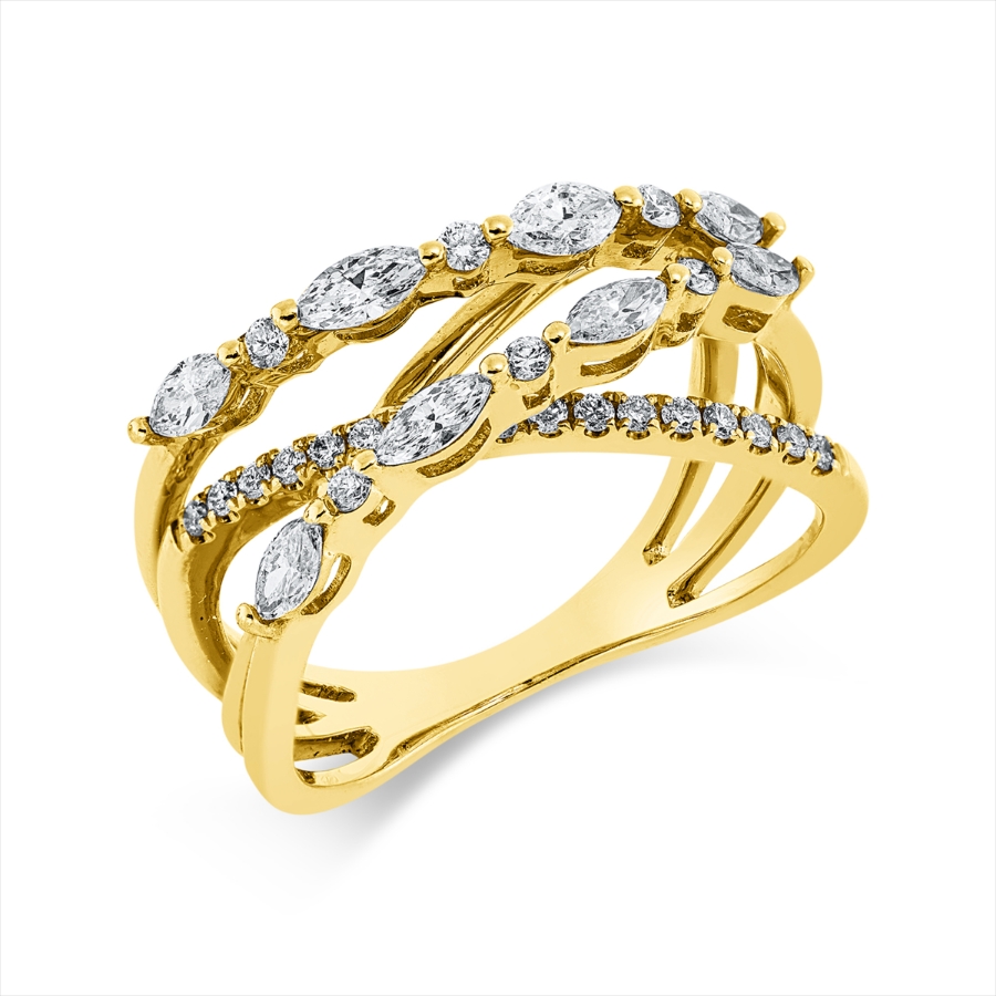 Ring 18 kt GG