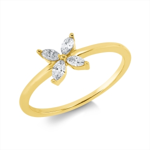 Ring 18 kt GG
