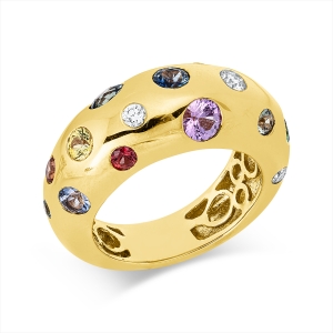 Ring 18 kt GG