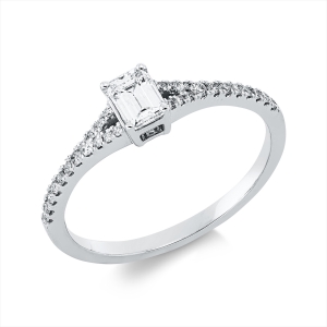 Ring 4er-Krappe 18 kt WG, GIA 2527706476