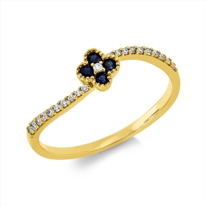 Ring 18 kt GG