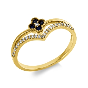 Ring 18 kt GG