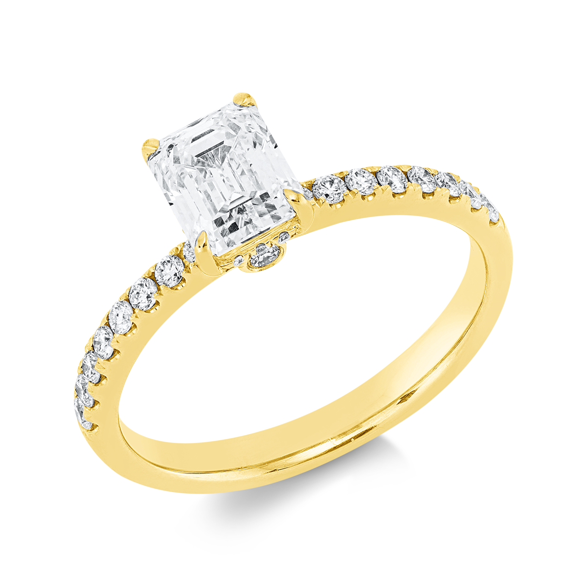 Ring 4er-Krappe 18 kt GG, GIA6522033169