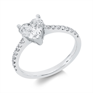 Ring 18 kt WG, GIA 7236526619