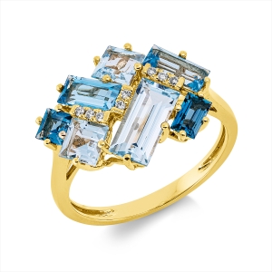 Ring 18 kt GG