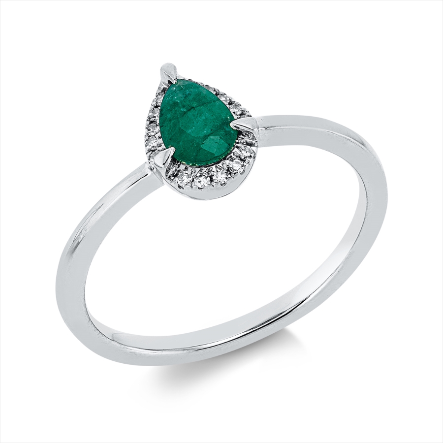 Ring 3er-Krappe 18 kt GG