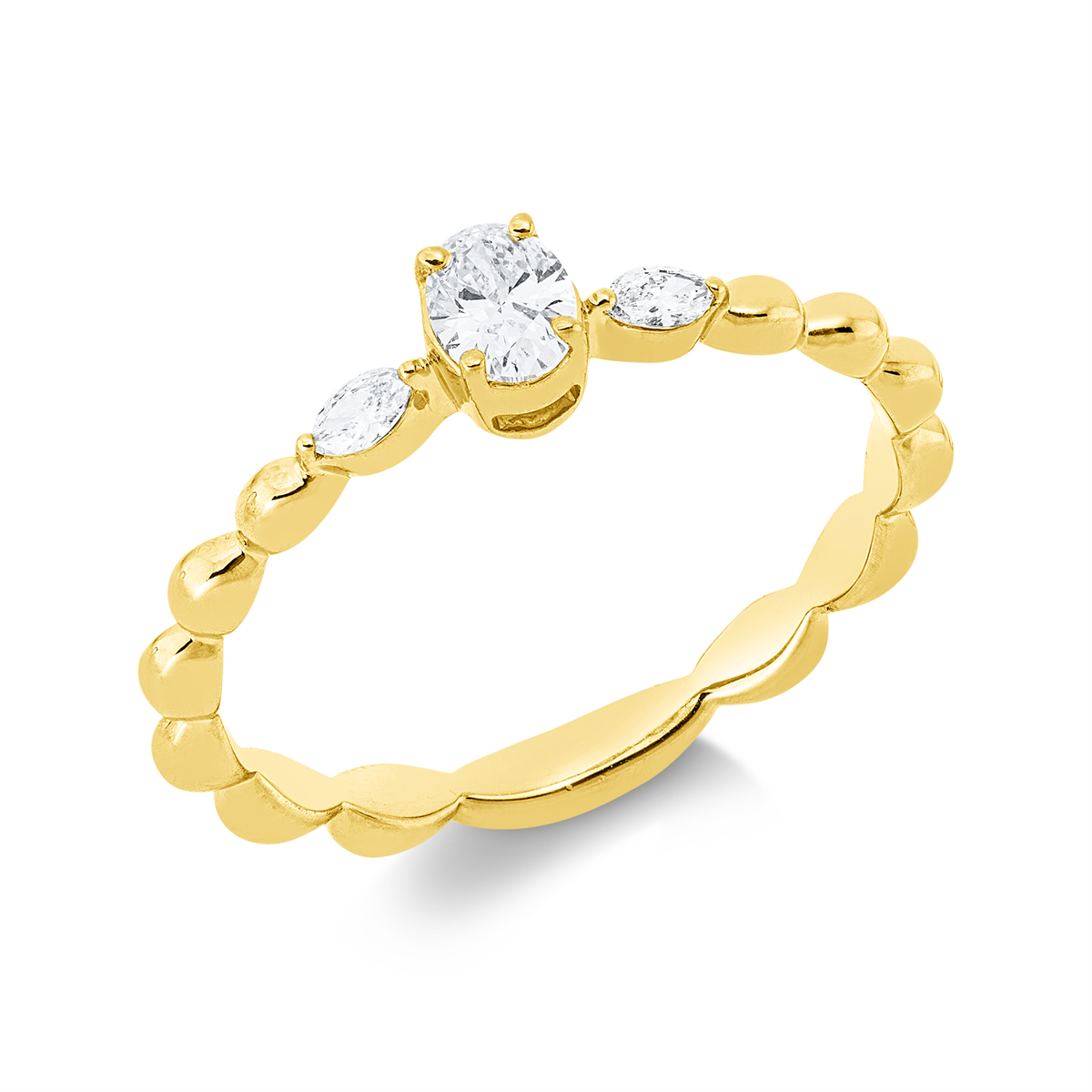 Ring 18 kt GG