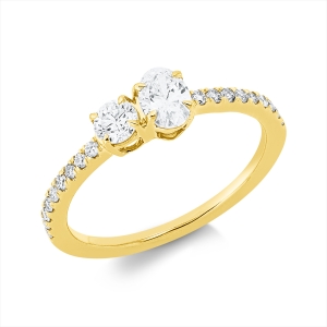 Ring 18 kt GG