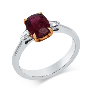 Ring 18 kt WG+RG