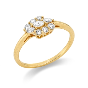 Ring 18 kt GG