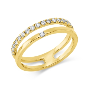 Ring 18 kt GG