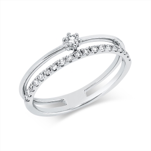 Ring 18 kt GG