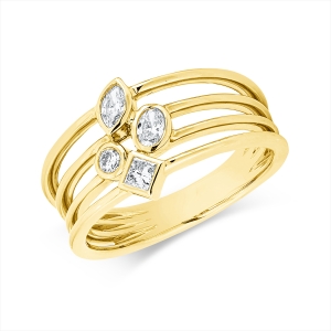 Ring Zarge 18 kt GG