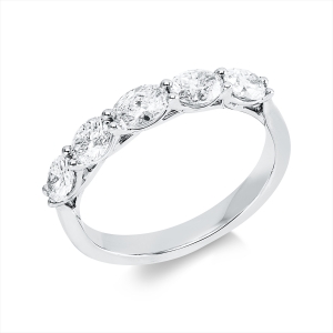 Ring 4er-Krappe 18 kt WG