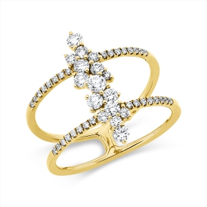 Ring 18 kt GG