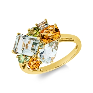 Ring 18 kt GG