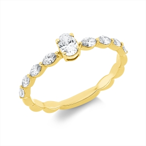 Ring 18 kt GG