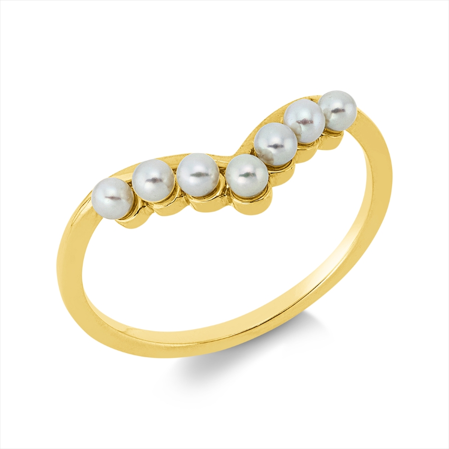 Ring  18kt Gelbgold mit 0,00ct Diamanten