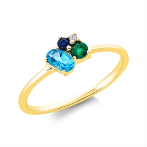 Ring 18 kt GG