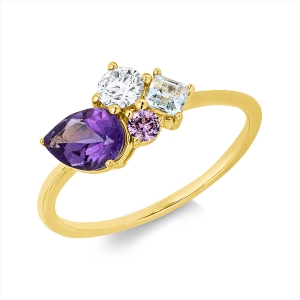 Ring 18 kt GG