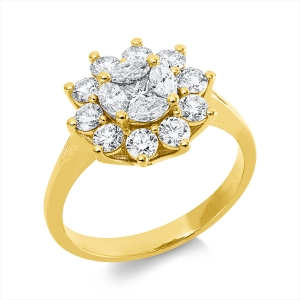Ring 18 kt GG