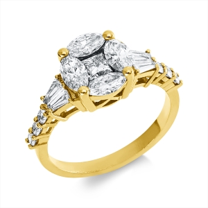 Ring 18 kt GG