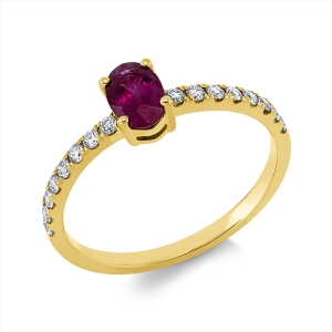 Ring 18 kt GG