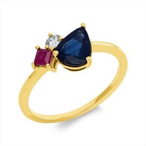 Ring 18 kt GG