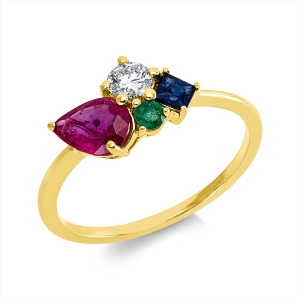 Ring 18 kt GG