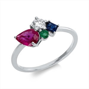 Ring 18 kt GG