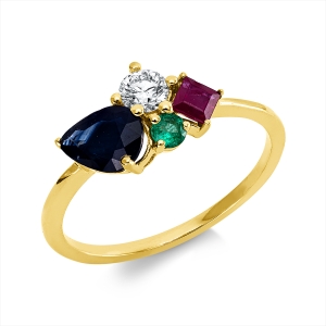 Ring 18 kt GG