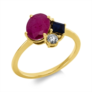 Ring 18 kt GG