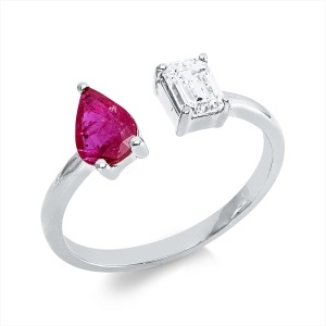 Ring 18 kt GG