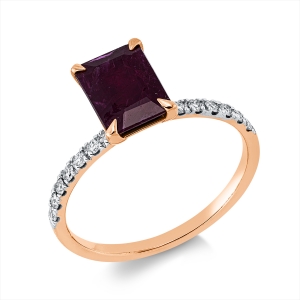 Ring 18 kt RG+WG