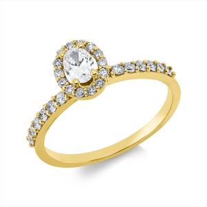 Ring 18 kt GG