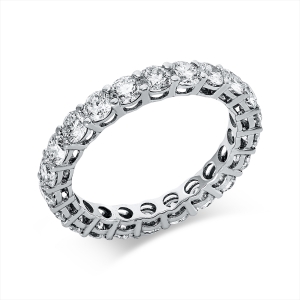 Infinity Memoire Ring  18kt Weißgold mit 2,31ct Diamanten
