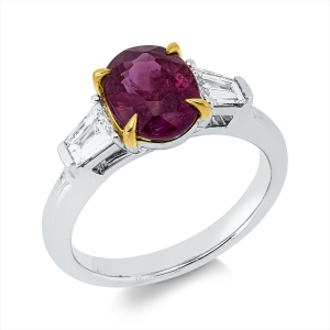 Ring 18 kt WG+GG
