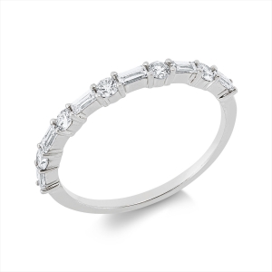 Memoire halb Ring  18kt Gelbgold mit 0,40ct Diamanten