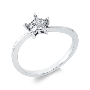 Ring 18 kt WG Stern