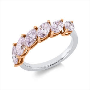 Ring 18 kt WG+RG