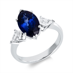 Ring 6er-Krappe 18 kt WG