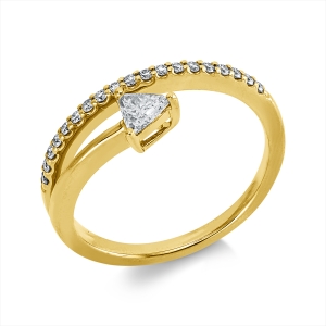 Ring 18 kt GG