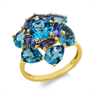 Ring 18 kt GG